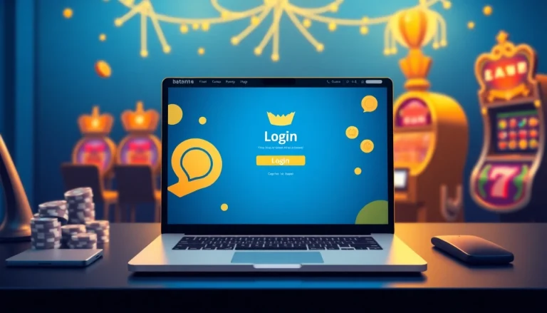 Experience seamless access with login batman138, showcasing a vibrant online casino interface.